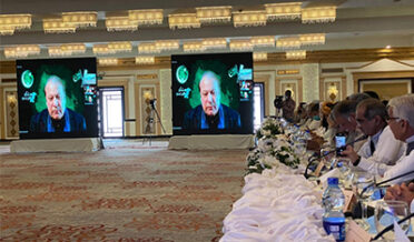 اے پی سی: ہمارا مقابلہ عمران خان سے نہیں، اسکے لانے والوں سے ہے، نوازشریف