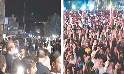 پی ٹی آئی عہدیداروں کے خلاف کریک ڈاﺅن شروع