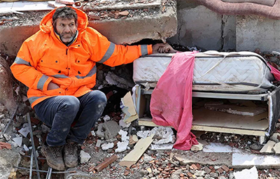 ترکیہ اور شام کے ہولناک زلزلہ کے نتیجہ میں ہلاکتیں 8 ہزار سے متجاوز