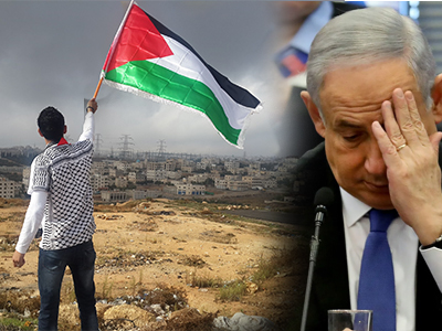 آزاد فلسطین اسرائیل کی تباہی، نیتن یاہو خوفزدہ