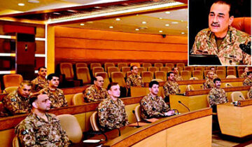 سعودی عرب پر حملے امن کوششوں کو نقصان پہنچا رہے، کور کمانڈرز کانفرنس