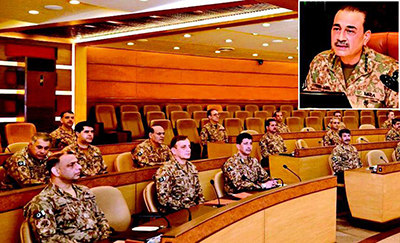 سعودی عرب پر حملے امن کوششوں کو نقصان پہنچا رہے، کور کمانڈرز کانفرنس